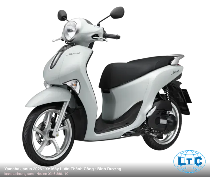 Yamaha Janus 2026 góc nghiêng Bình Dương