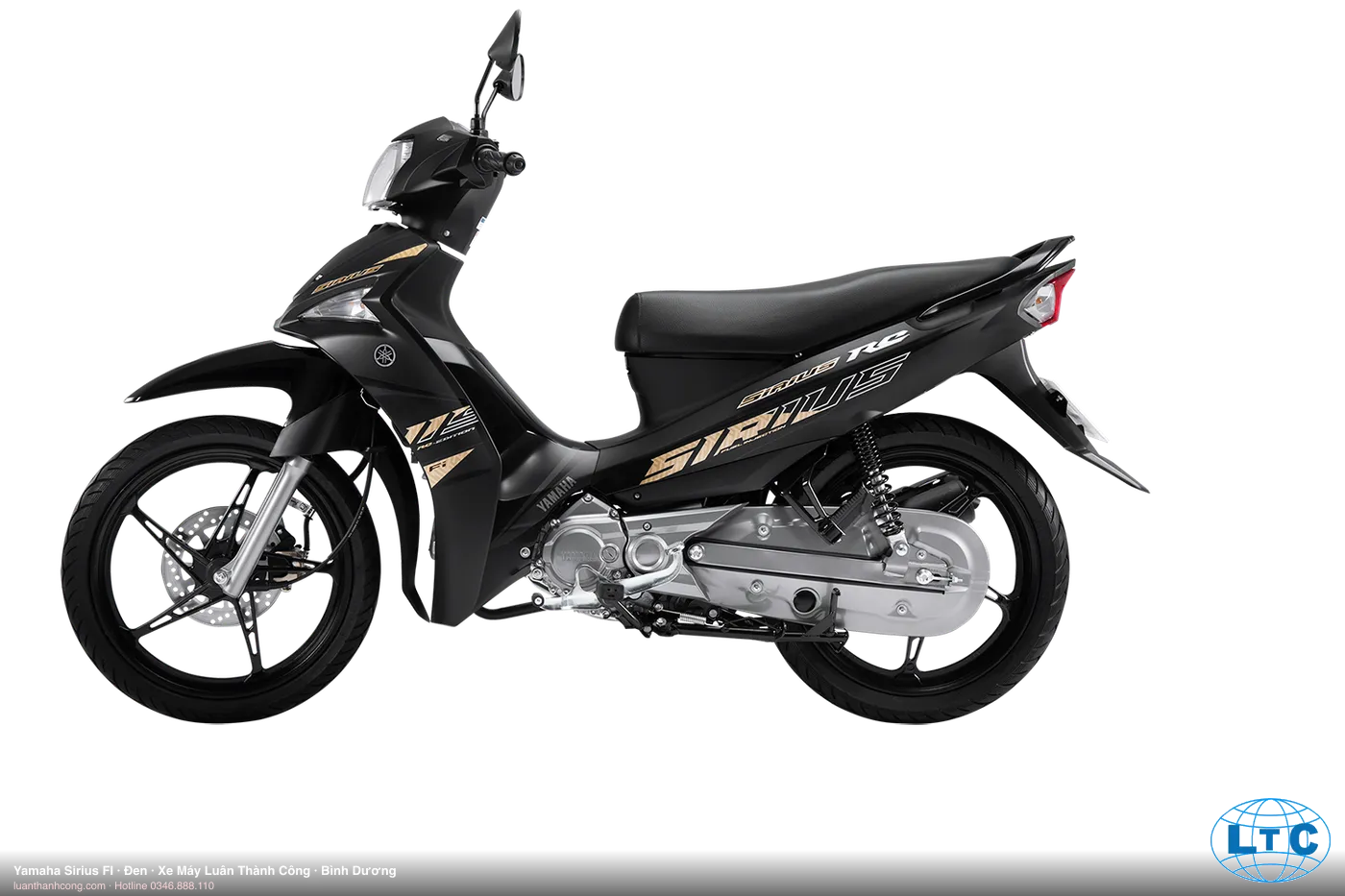 Yamaha Sirius FI màu Đen tại Bình Dương – Xe Máy Luân Thành Công