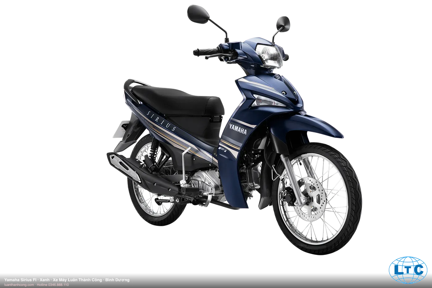 Yamaha Sirius FI màu Xanh tại Bình Dương – Xe Máy Luân Thành Công
